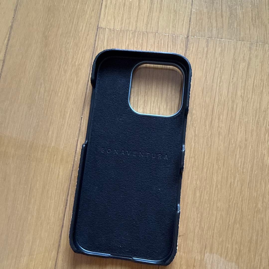 レザーiPhoneケース カードポケット付き