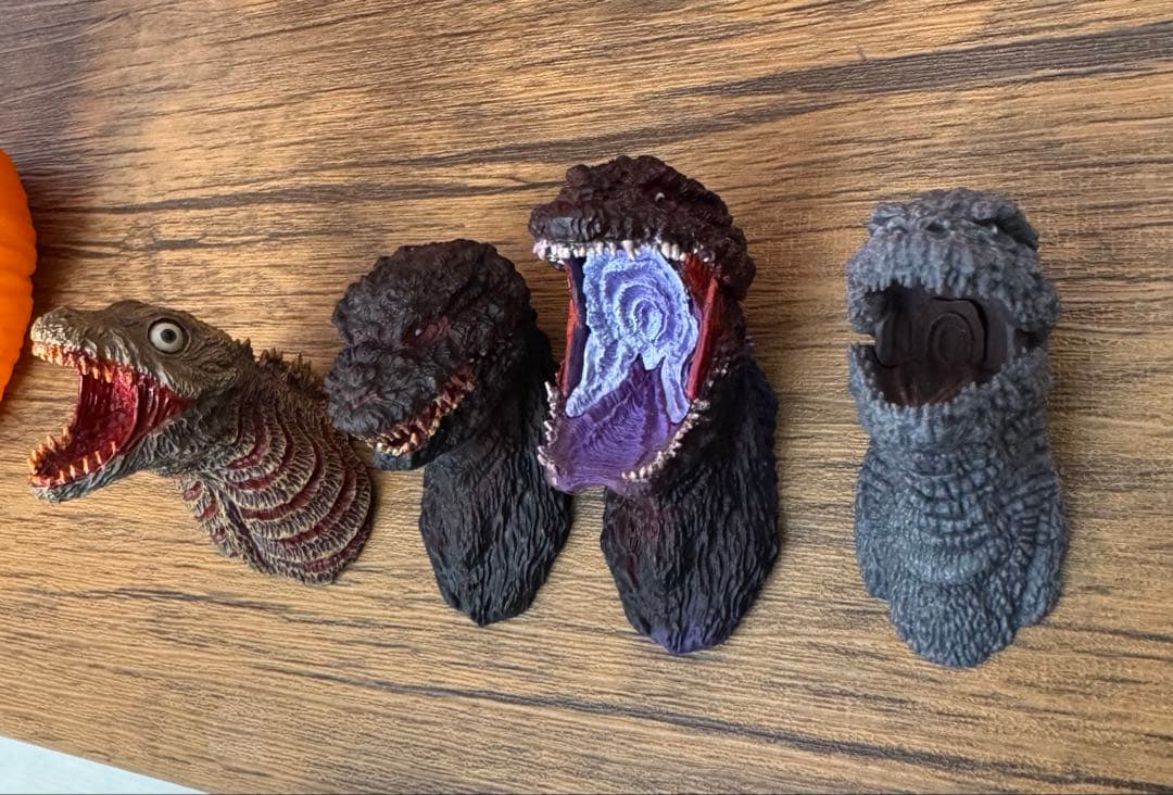 一番くじ シンゴジラ モンスターヘッドマグネット4体