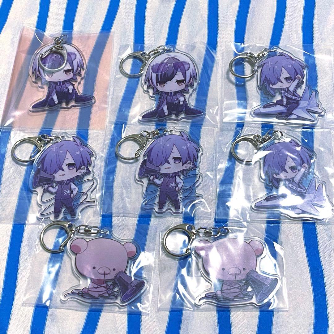 ゆきむら。『アクリルキーホルダー』６０点セット まとめ売り