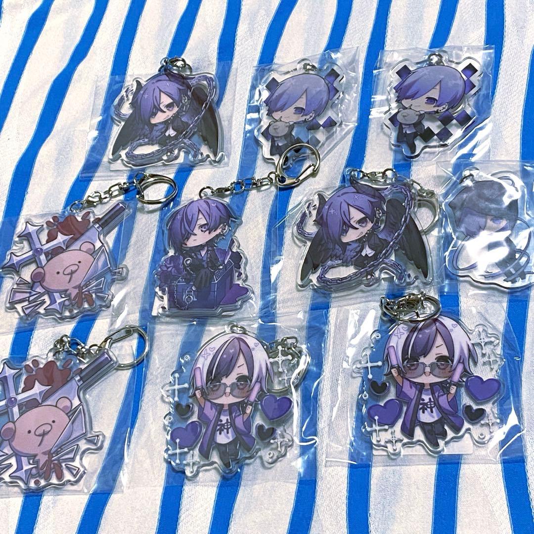 ゆきむら。『アクリルキーホルダー』６０点セット まとめ売り