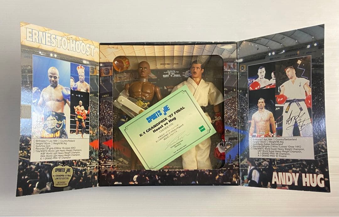 K‐1 GRAND PRIX ’97 FINAL 日本限定版フィギュア2体セット