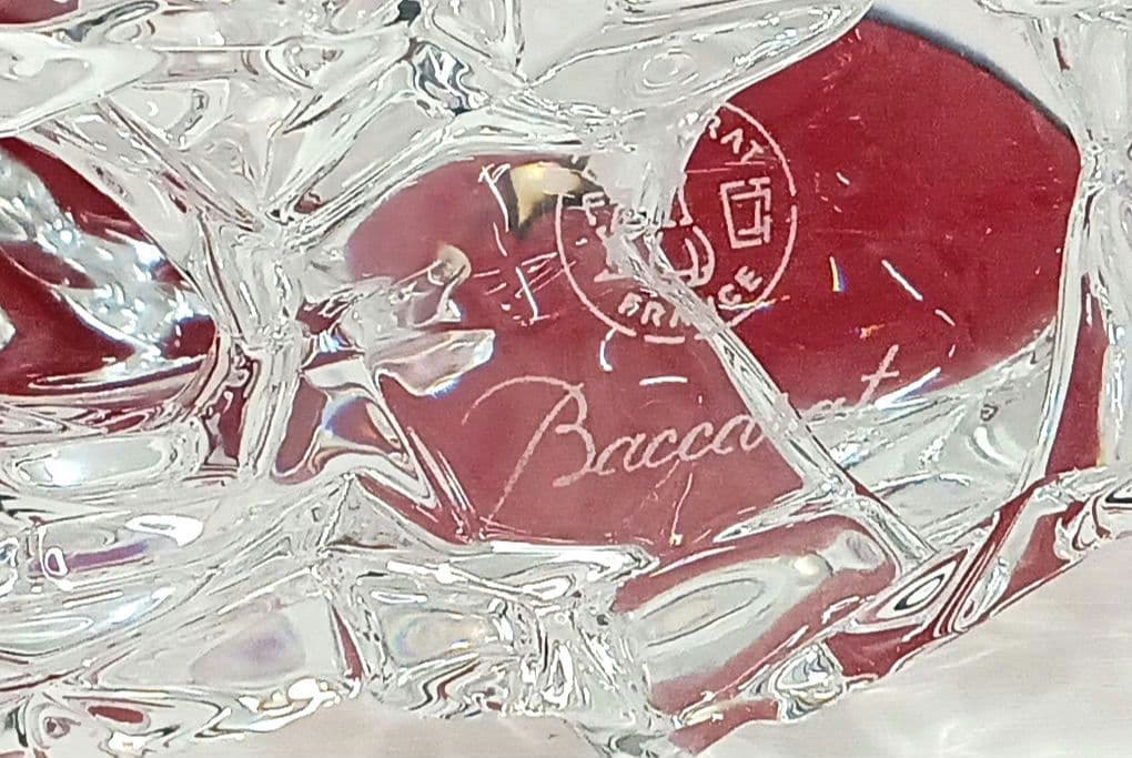 【美品】バカラ Baccarat 干支 蛇 ヘビ クリスタルオーナメント