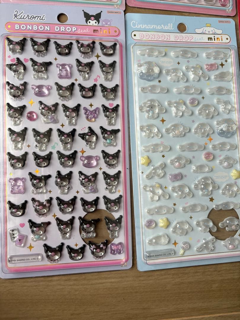 サンリオボンボンドロップミニ クロミ　キティ　マイメロ　シナモ