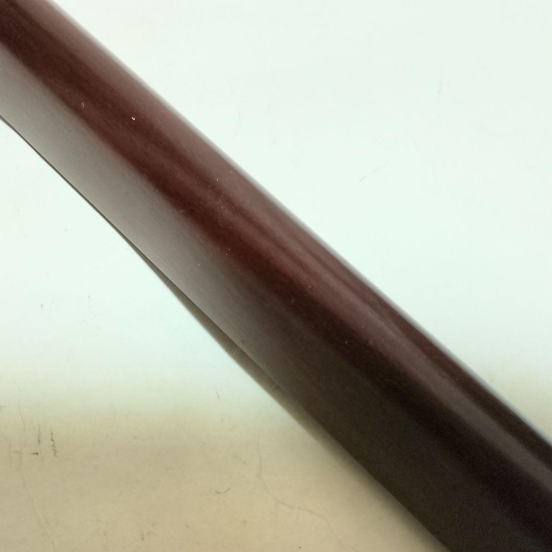 高級　紫檀　細棹三本継　三味線　鼈甲バチ + ソフトケース付き