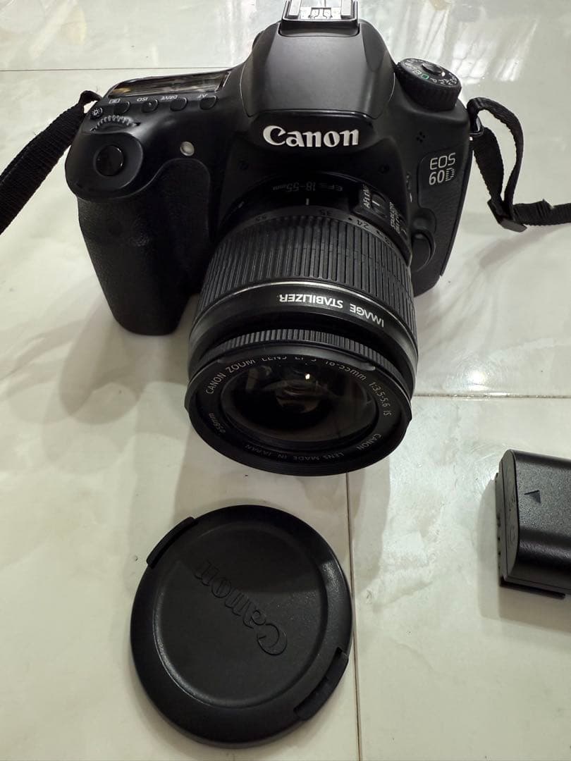 ジャンク品 Canon EOS 60D 一眼レフカメラ ボディ+レンズセット