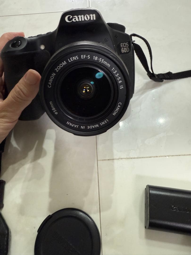 ジャンク品 Canon EOS 60D 一眼レフカメラ ボディ+レンズセット