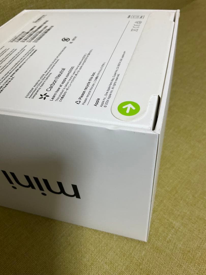 Apple Mac mini M4 32GB 256GB シュリンク未開封