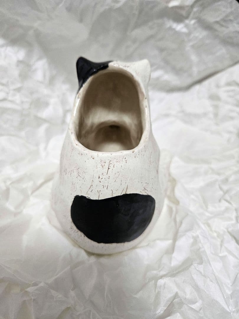 白亜器　猫徳利&お猪口セット