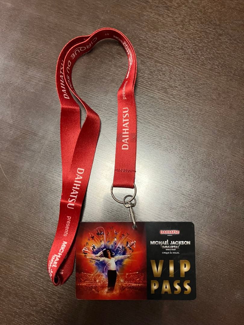 MICHEL JACKSON TEMPUR クッション　VIPパス付