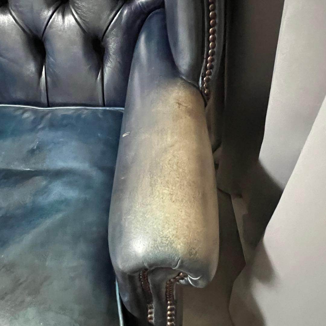 ヴィンテージ　ウイングバックシングルソファ　アームチェア　英国　アンティーク