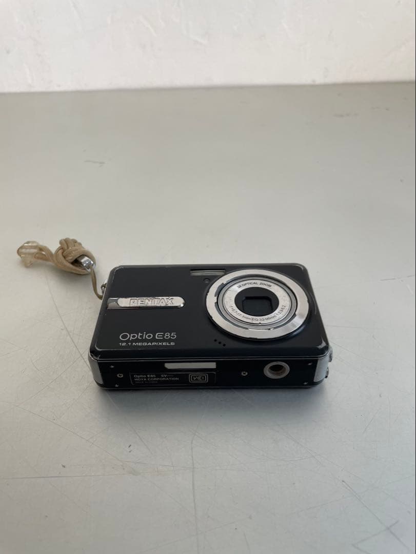 PENTAX Optio E85 デジタルカメラ ブラック 付属品完備