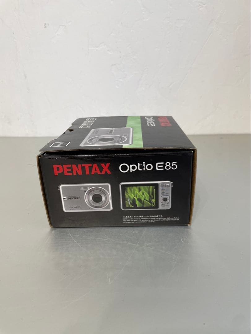 PENTAX Optio E85 デジタルカメラ ブラック 付属品完備