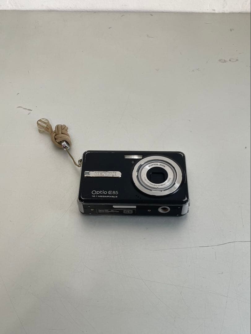 PENTAX Optio E85 デジタルカメラ ブラック 付属品完備