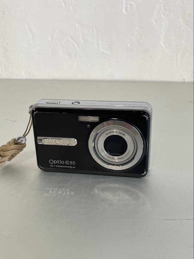 PENTAX Optio E85 デジタルカメラ ブラック 付属品完備