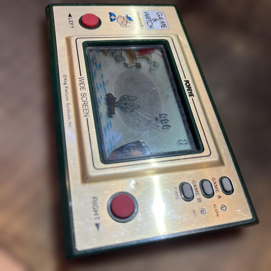 ゲームウォッチ ポパイ GAME＆WATCH POPEYE PP-23 レトロ