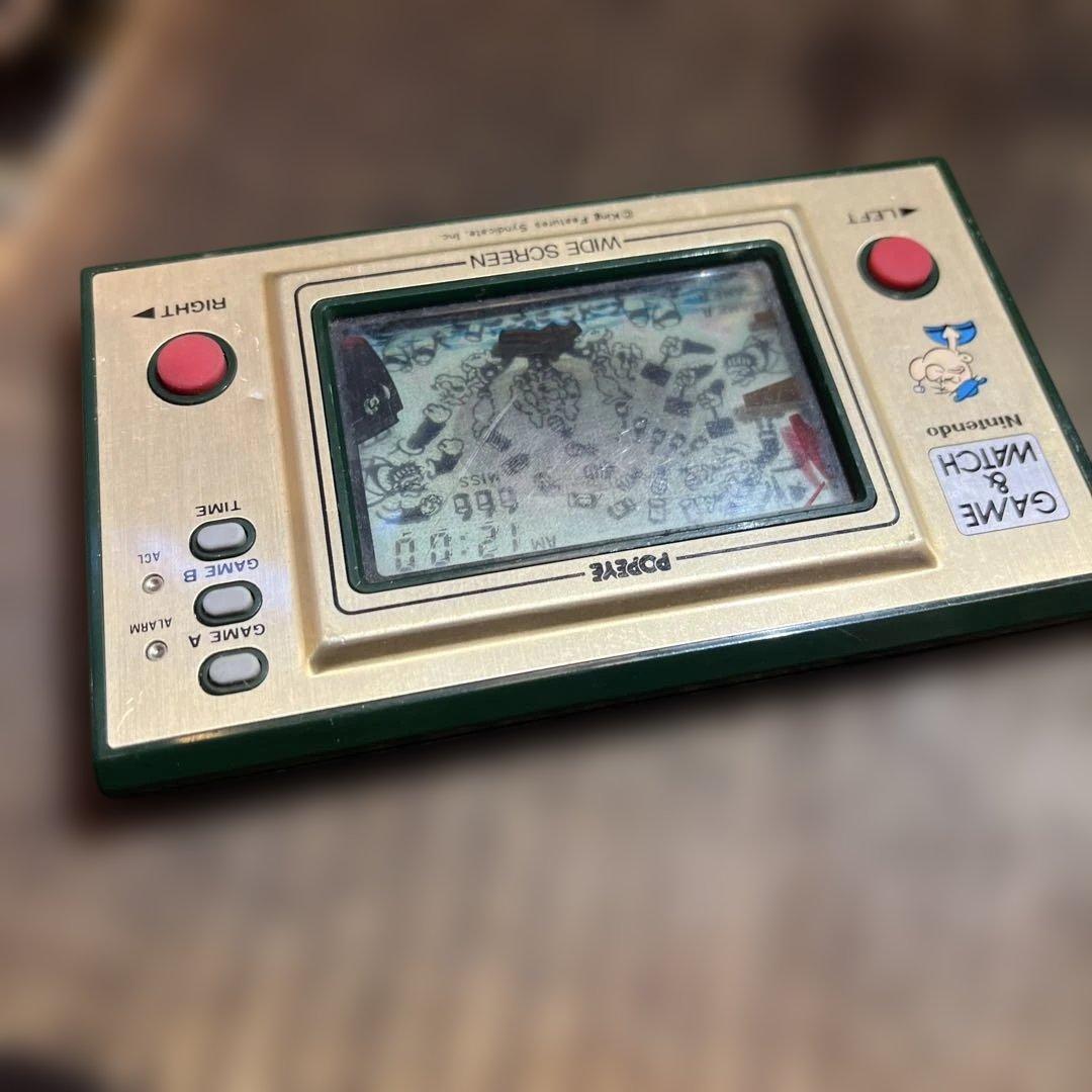 ゲームウォッチ ポパイ GAME＆WATCH POPEYE PP-23 レトロ