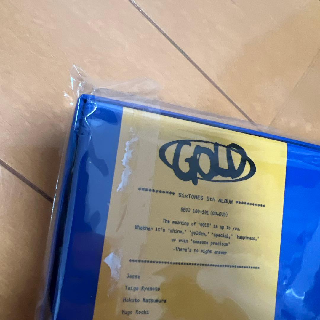 SixTONES GOLD アルバム 3形態セット おまけなし