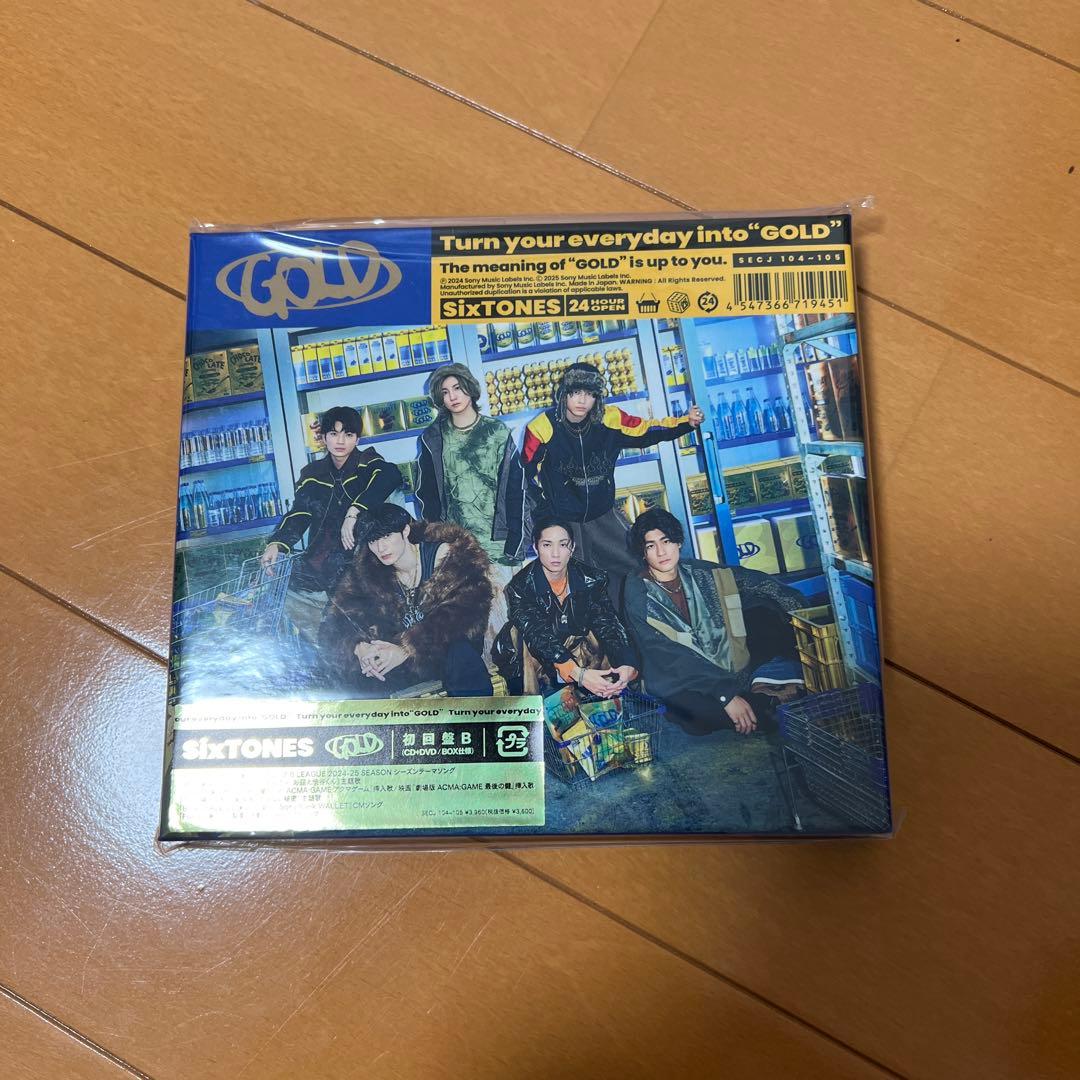 SixTONES GOLD アルバム 3形態セット おまけなし