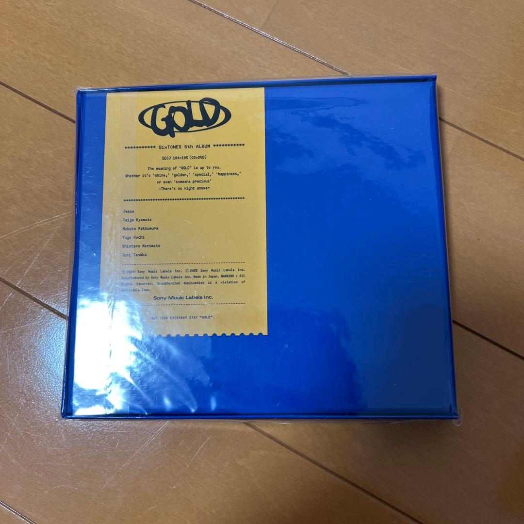 SixTONES GOLD アルバム 3形態セット おまけなし