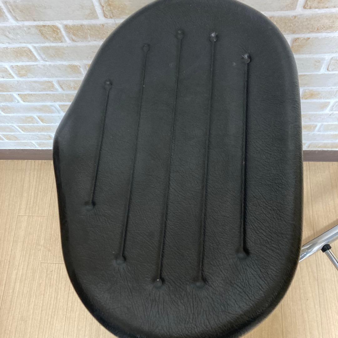 スプリング　スチール　カウンターチェア2脚