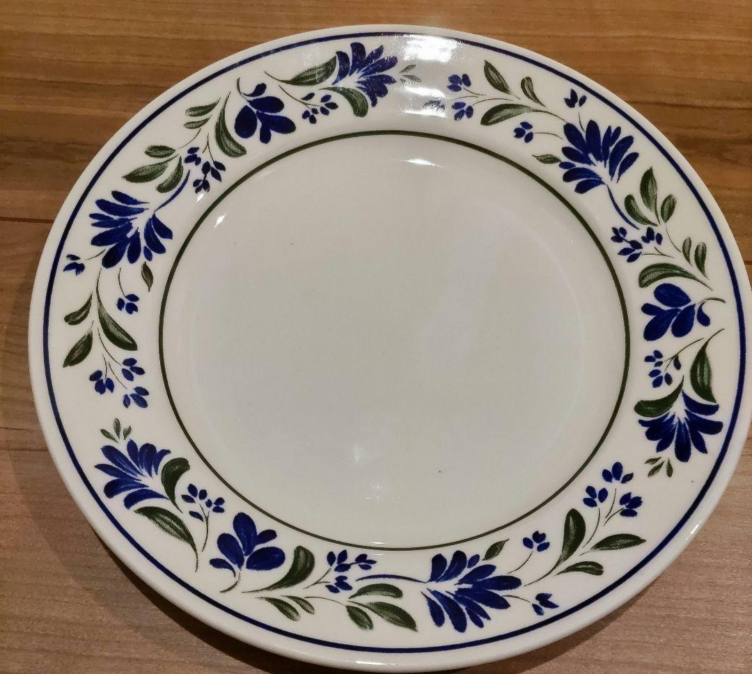 英国　チャーチル　ザルツブルク　中皿　20.5㎝　4枚　洋食器　ケーキ皿　洋皿