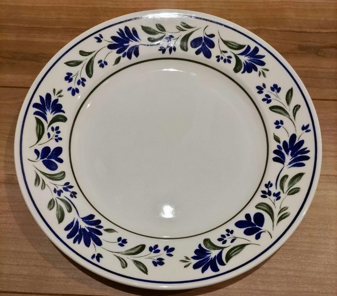 英国　チャーチル　ザルツブルク　中皿　20.5㎝　4枚　洋食器　ケーキ皿　洋皿