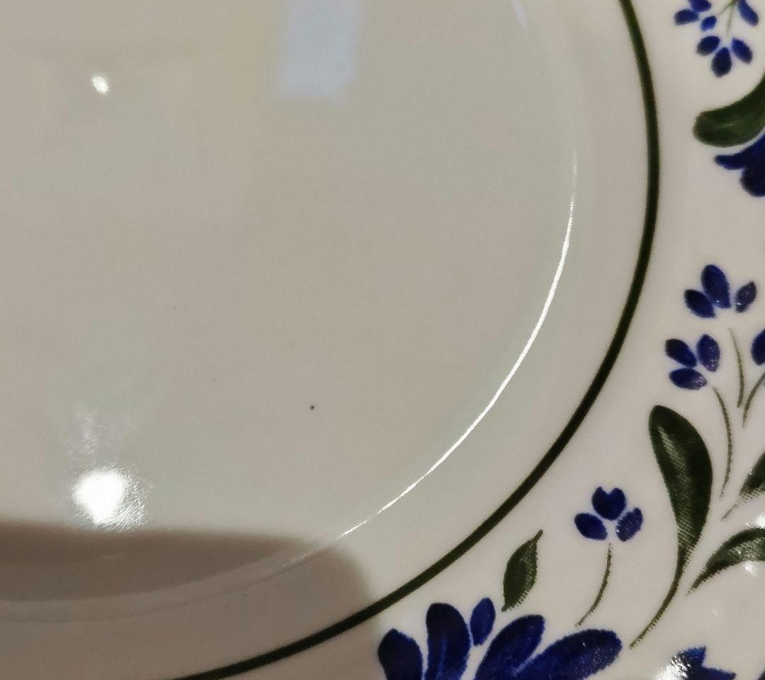 英国　チャーチル　ザルツブルク　中皿　20.5㎝　4枚　洋食器　ケーキ皿　洋皿