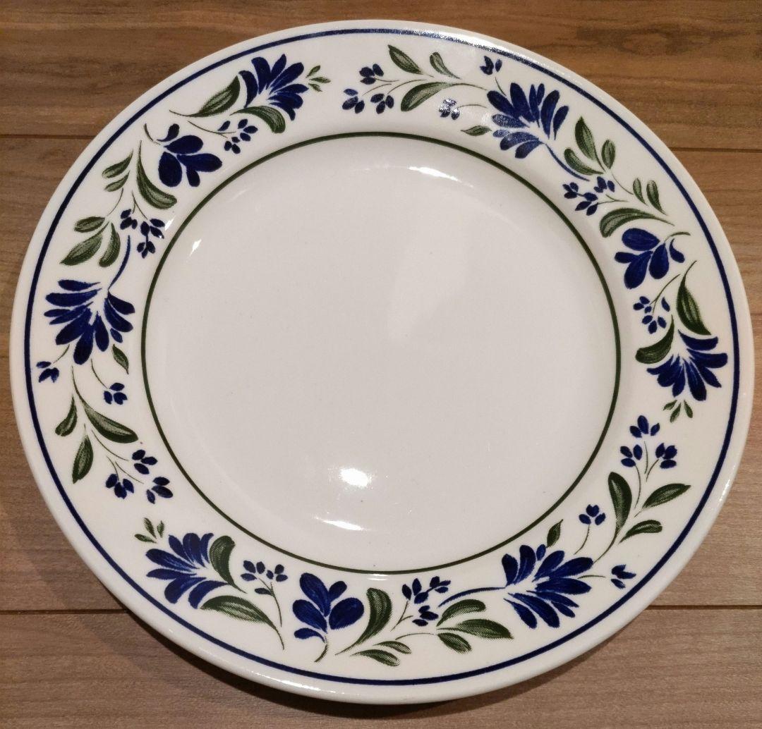 英国　チャーチル　ザルツブルク　中皿　20.5㎝　4枚　洋食器　ケーキ皿　洋皿