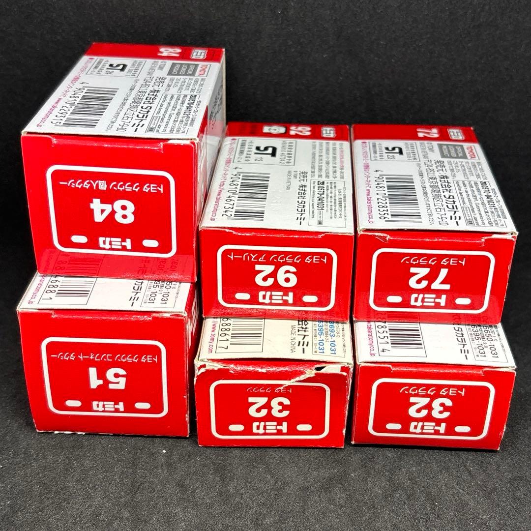 トミカ クラウン 6台セット 新車シール付き