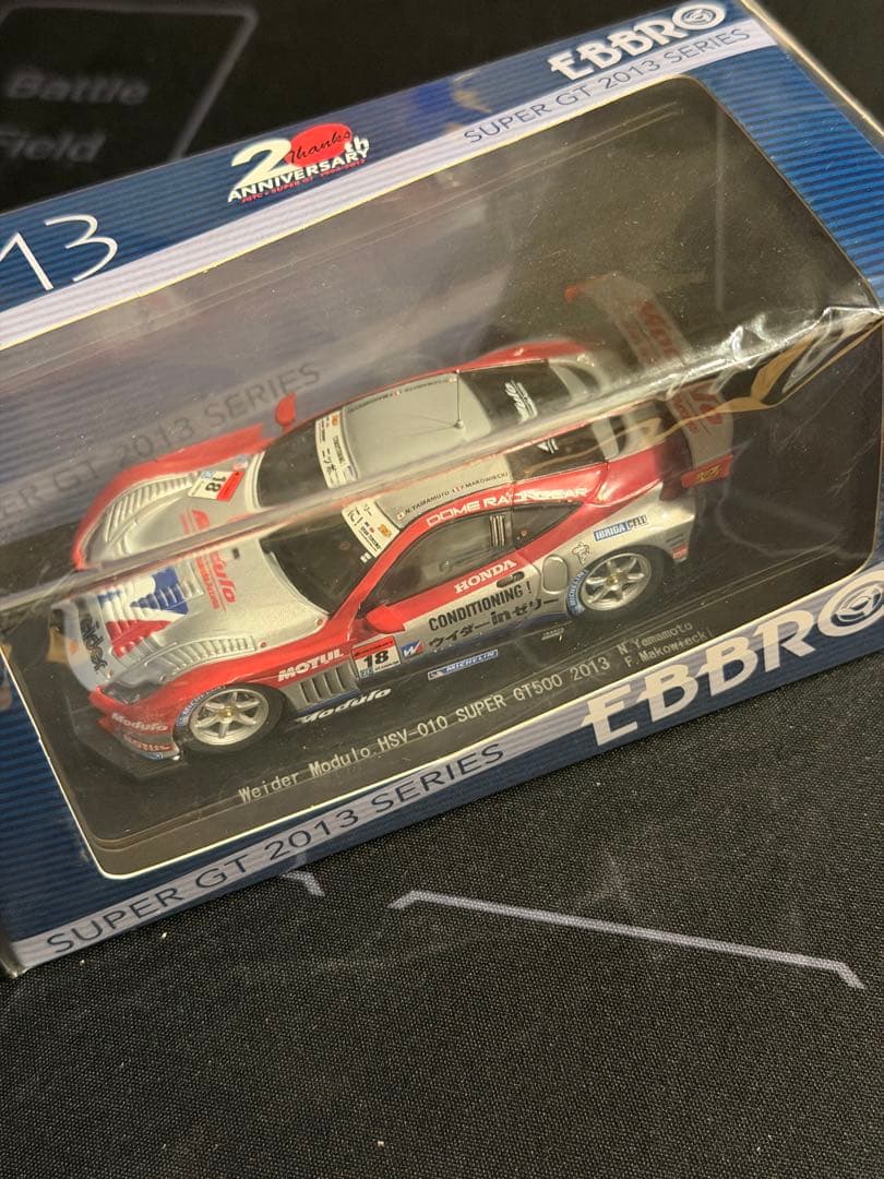 【新品未開封】エブロ1/43 2013 ウィダーモデューロHSV-010