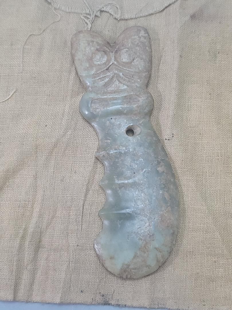 中国砡石刻 小品 根付 DT781