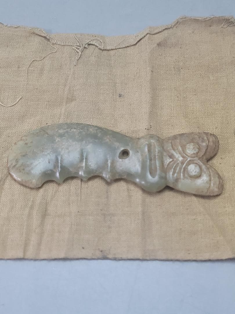 中国砡石刻 小品 根付 DT781