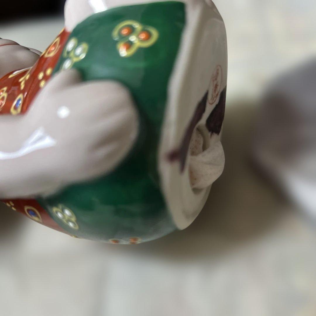 九谷焼　ビリケンさん