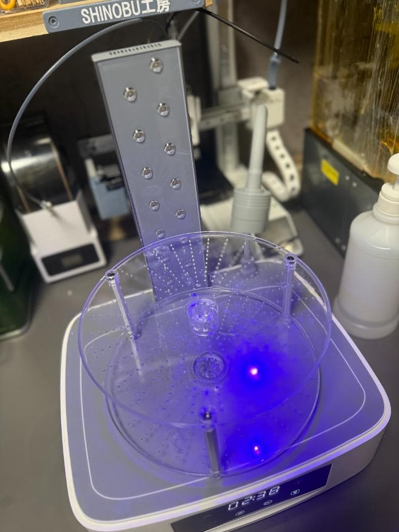 Anycubic Wash & Cure 3 Plus Dプリンター洗浄硬化機