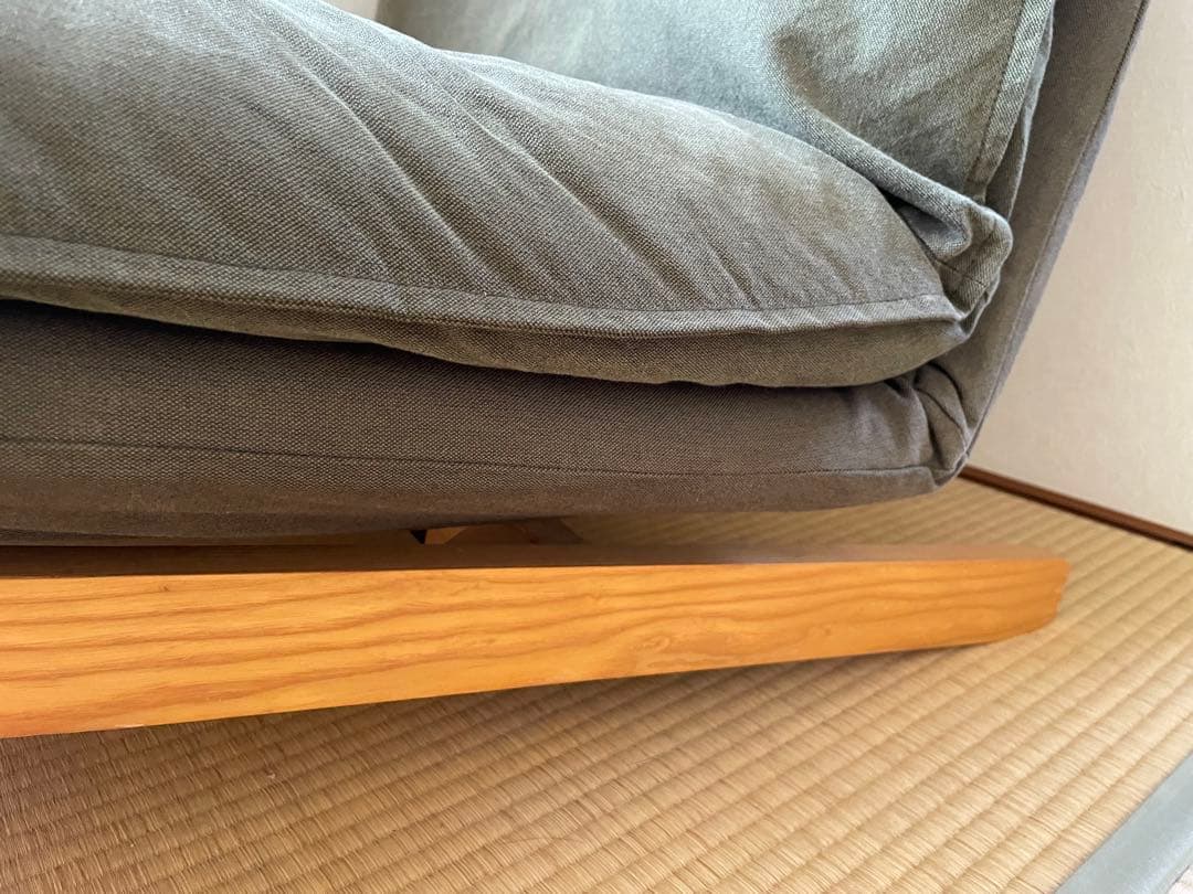 shuwazo無印良品　リクライニングソファ　ブラウン