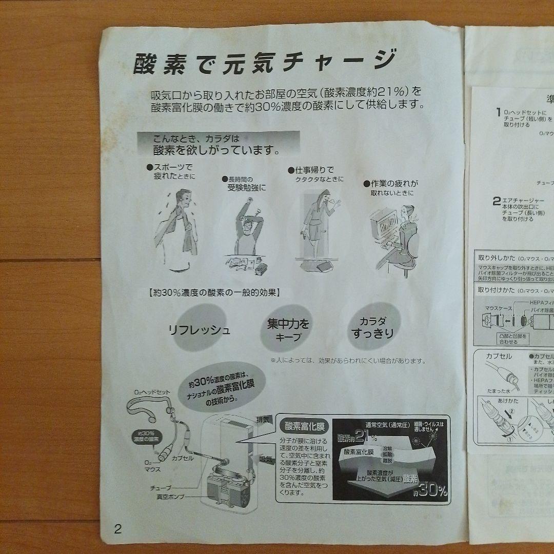 National 酸素エアチャージャー MS-X2