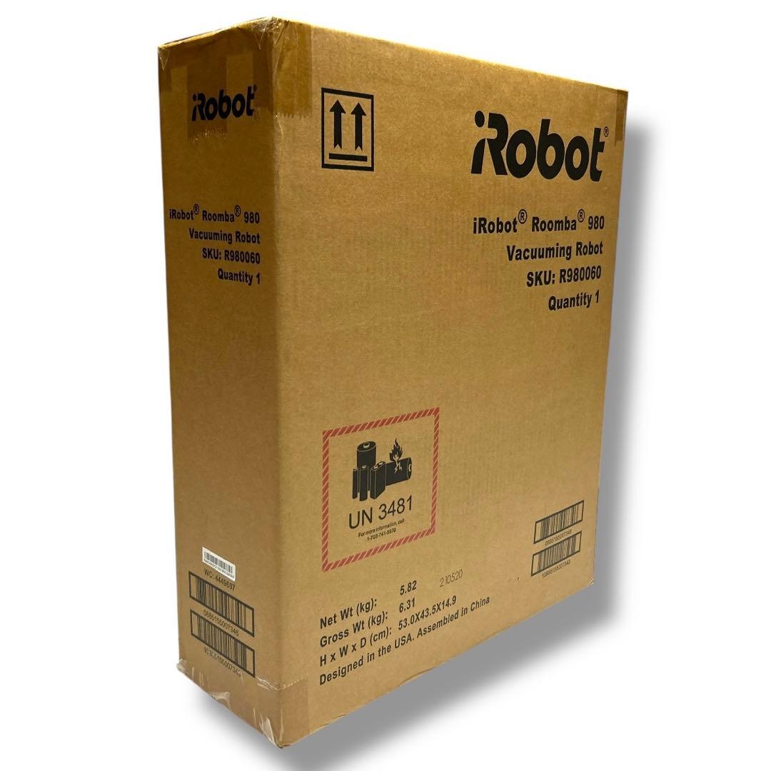 【新品未開封】iRobot ロボット掃除機 「ルンバ」 980 R980060