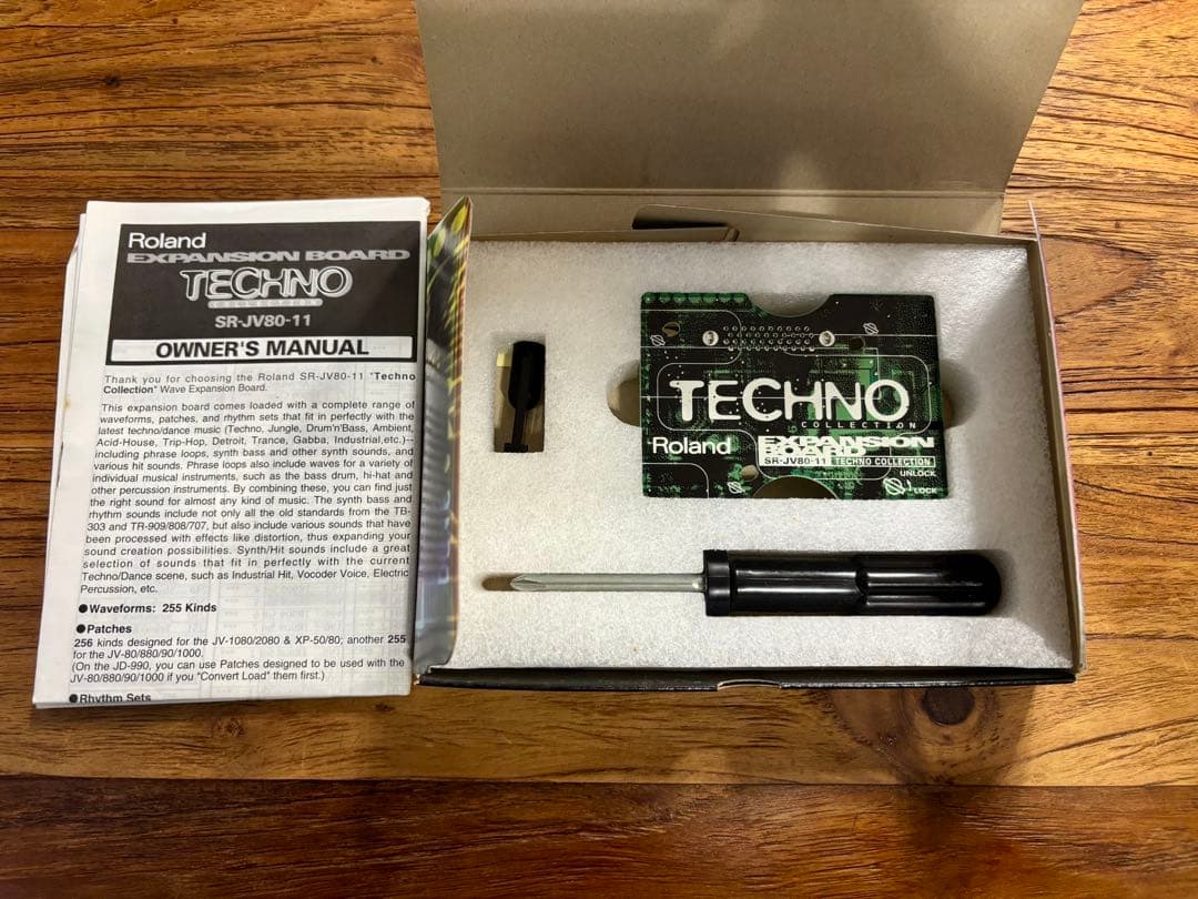 鍵盤楽器 Roland SR-JV80-11 TECHNOCOLLECTION