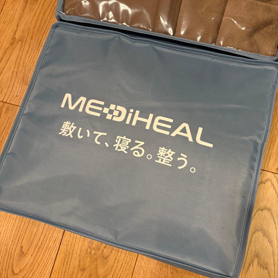 ワークマン MEDIHEAL ダークベージュ シングル 敷きパッド 2点セット