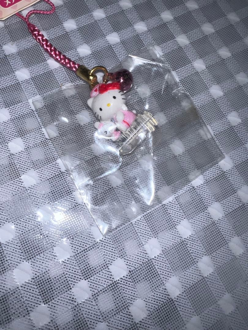 ハローキティ 根付け　メディカルバージョン　ナース