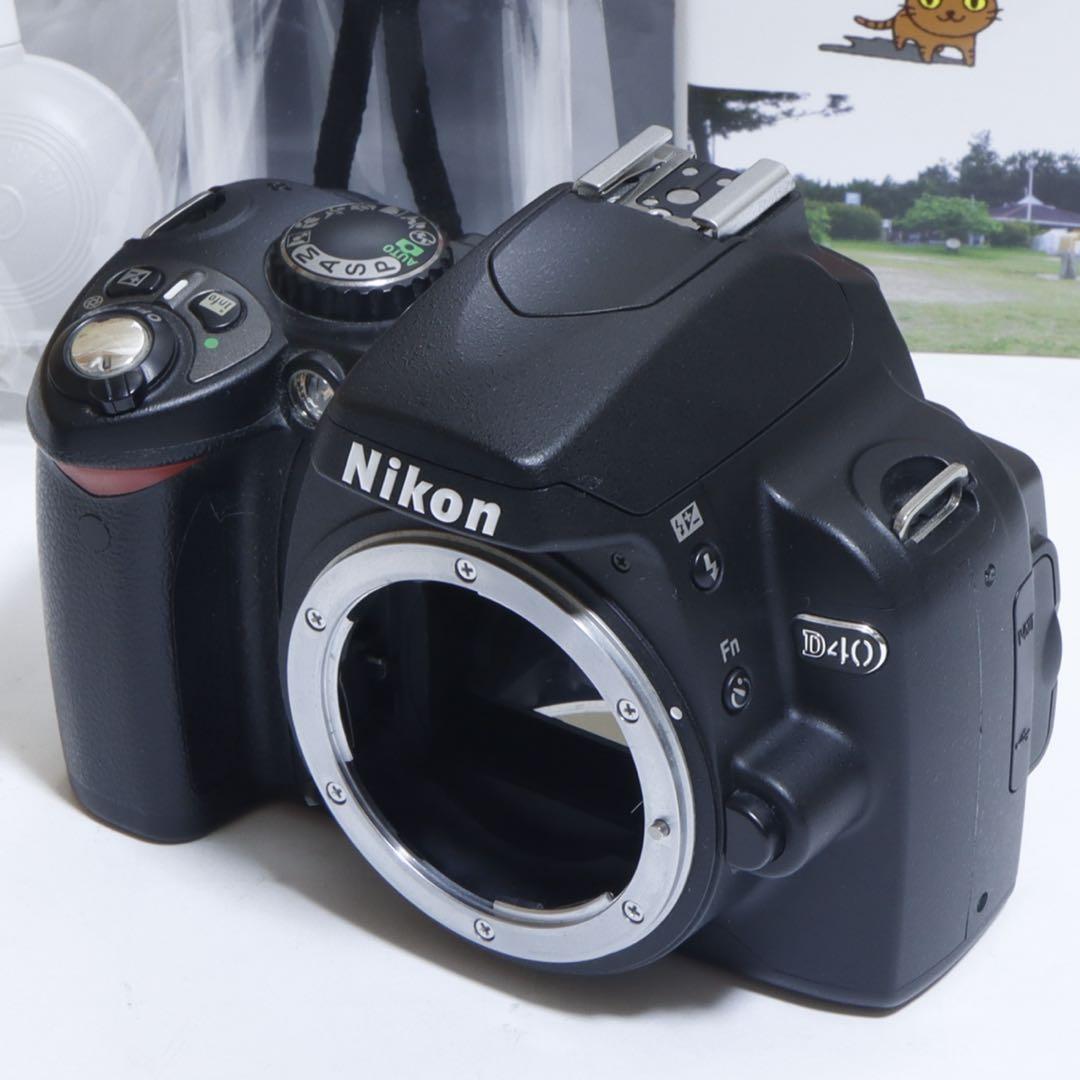 ★スマホに送れる一眼レフ★定番機!!★WiFi機能★ Nikon D40VR♪