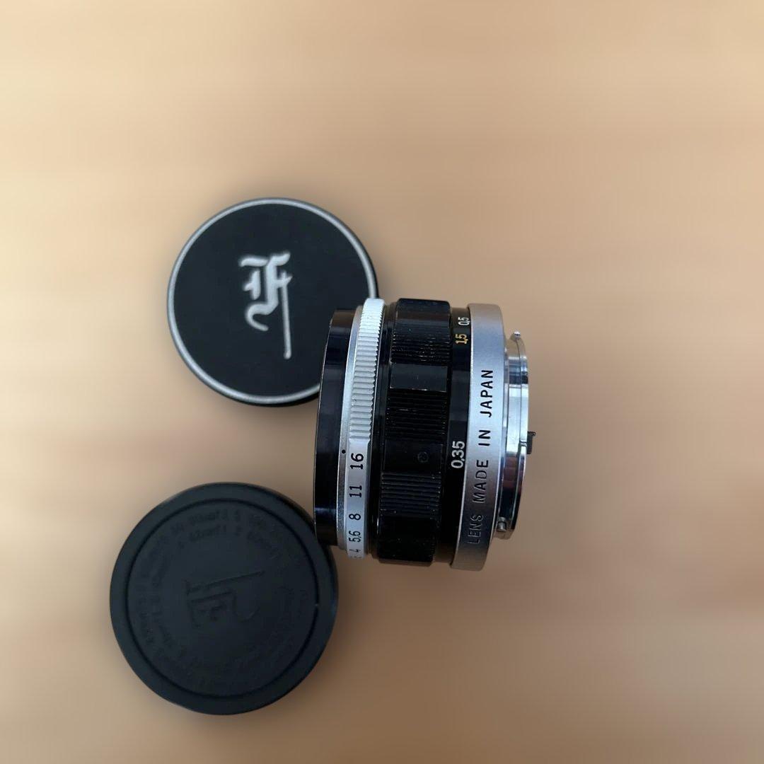 オリンパスの標準レンズ　F.Zuiko Auto-S 38mm f1.8