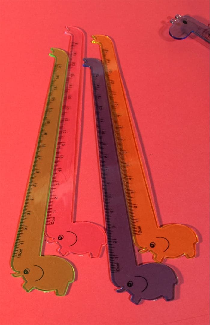 アニマル定規 ものさし スケール