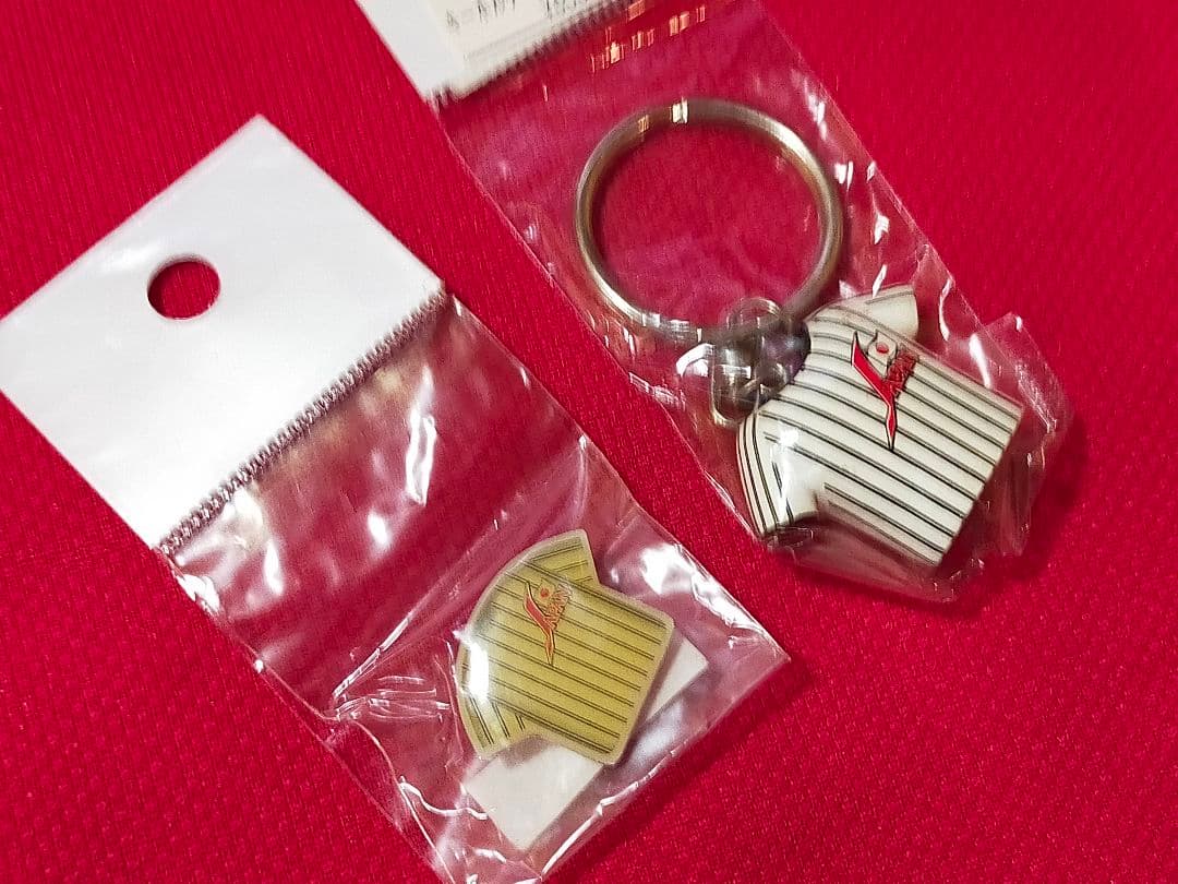 ③◆　長嶋ジャパン　野球日本代表　アテネ五輪アジア予選　◆キーホルダーピンバッジ