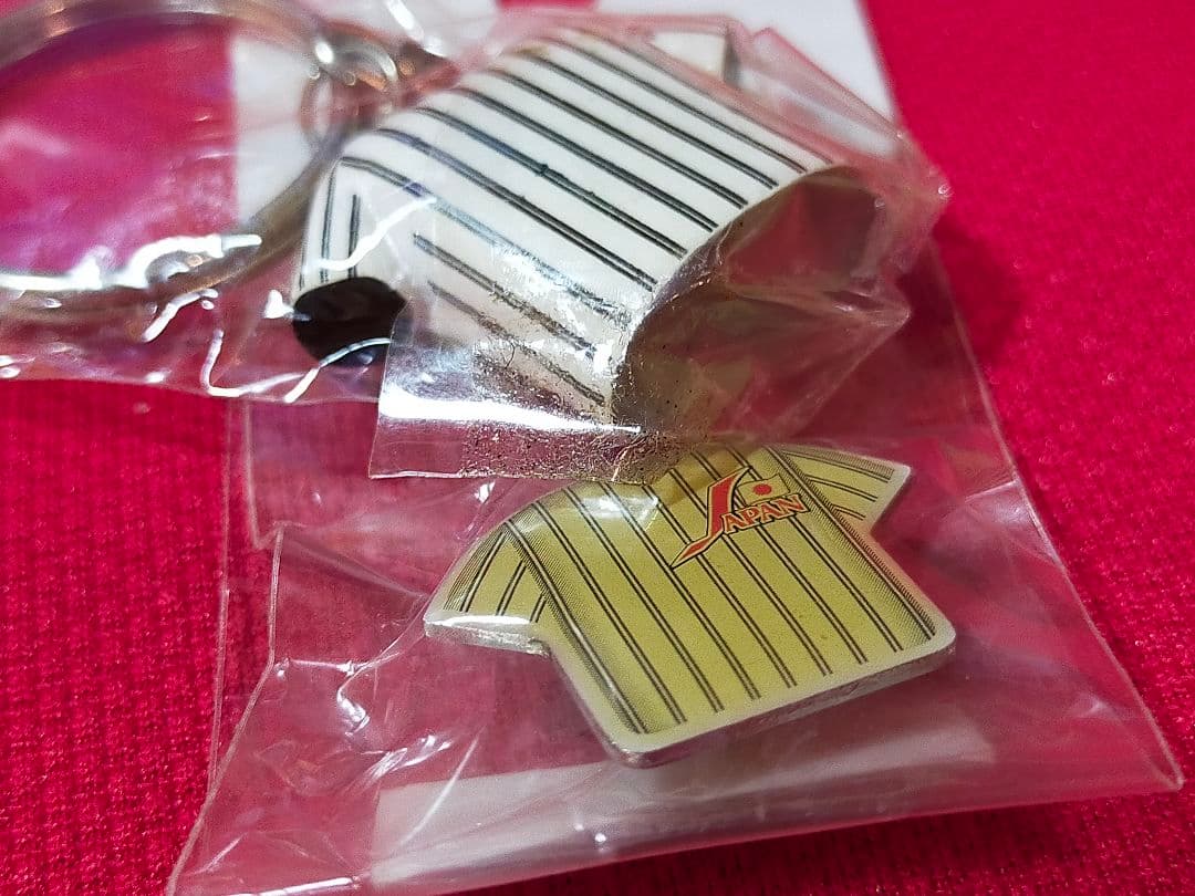 ③◆　長嶋ジャパン　野球日本代表　アテネ五輪アジア予選　◆キーホルダーピンバッジ