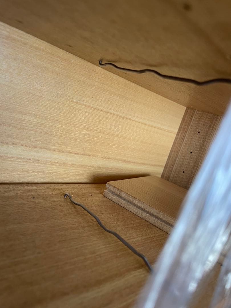 未使用♦︎希少♦︎廃盤♦︎無印良品壁につけられる棚【２個セット】タモ材