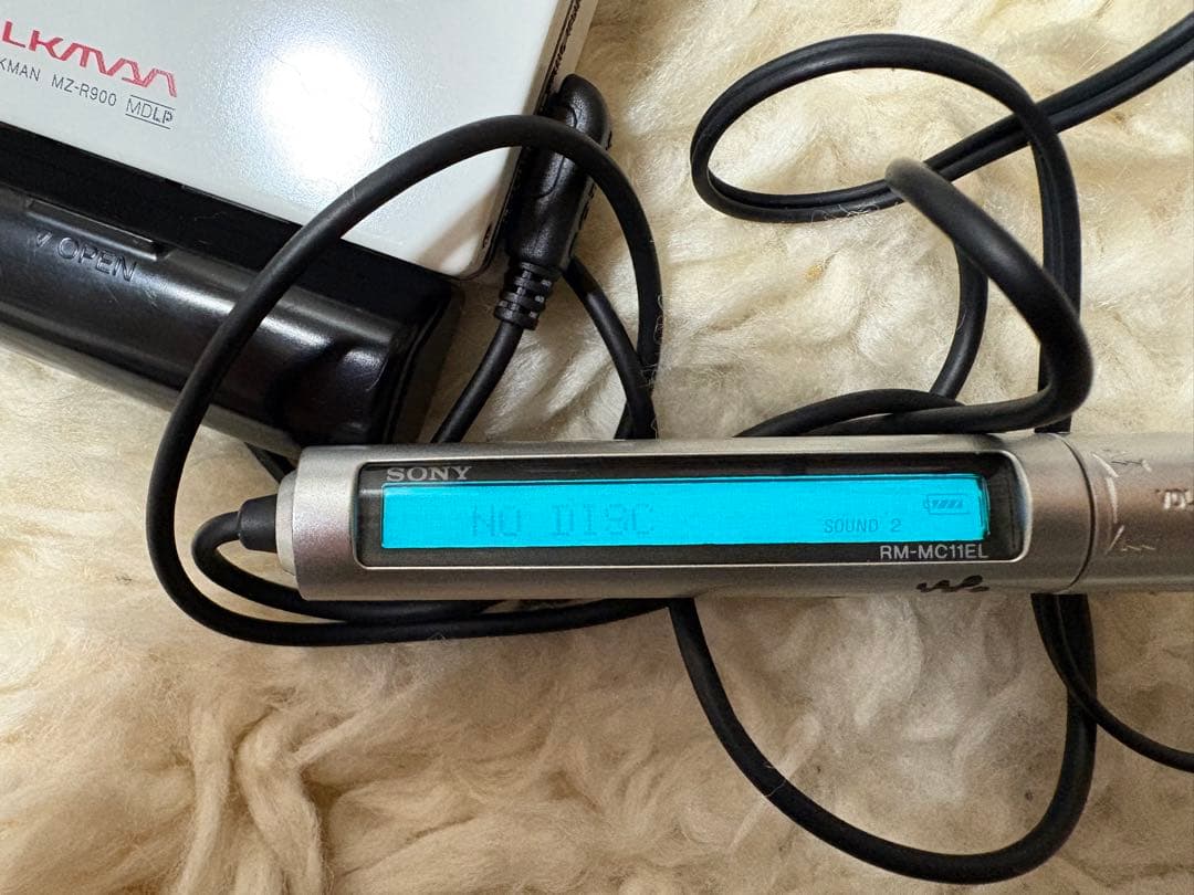 SONY MDウォークマン MZ-R900 ホワイト