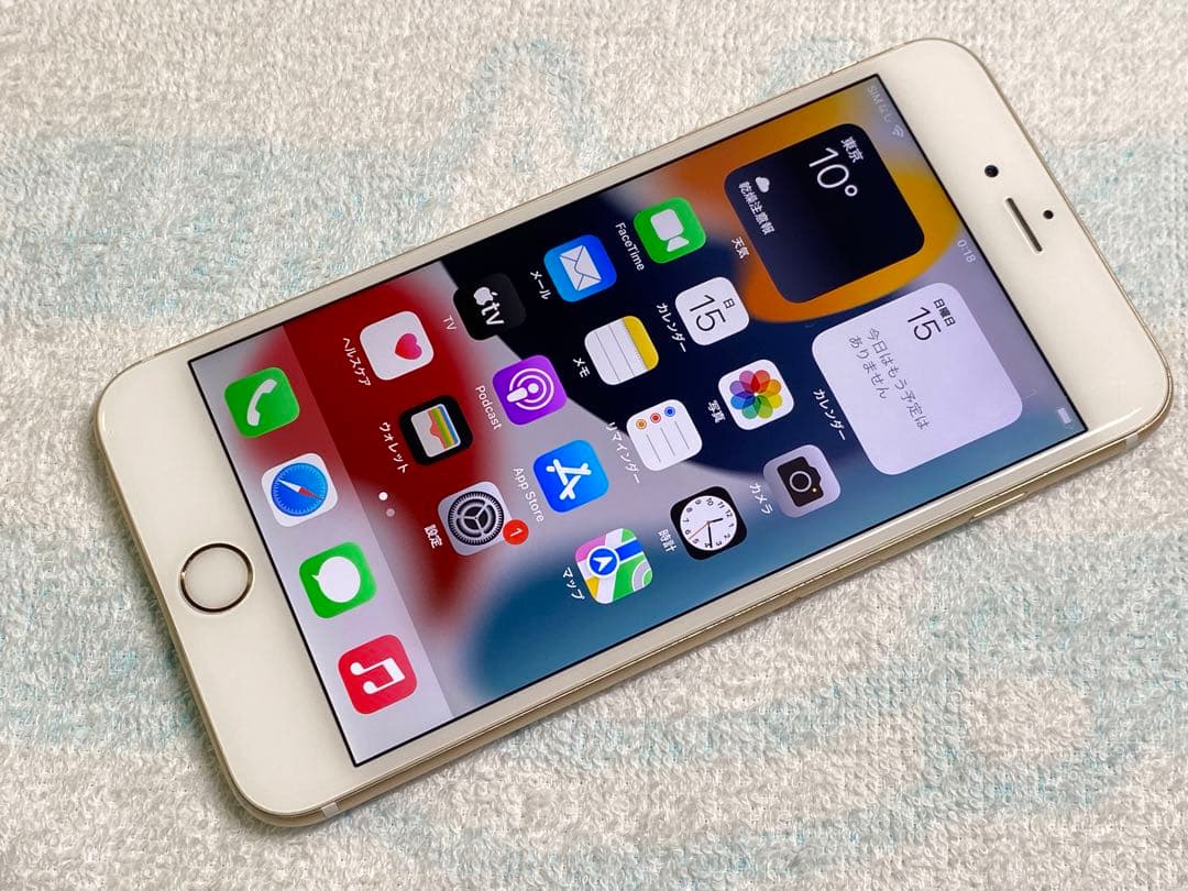Apple iPhone 6s Plus 64GB ゴールド バッテリー100%