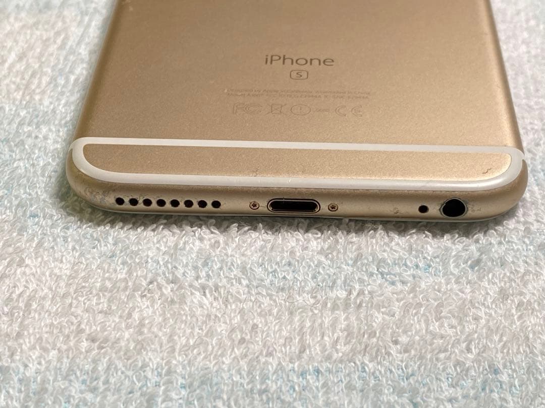 Apple iPhone 6s Plus 64GB ゴールド バッテリー100%