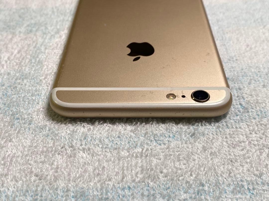 Apple iPhone 6s Plus 64GB ゴールド バッテリー100%